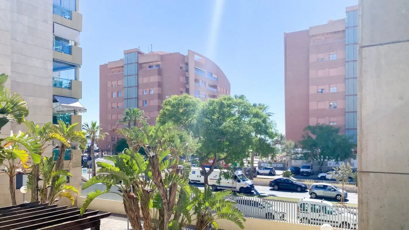 Exterior view of Flat for rent in Málaga  with Air Conditioner, Heating and Parquet flooring