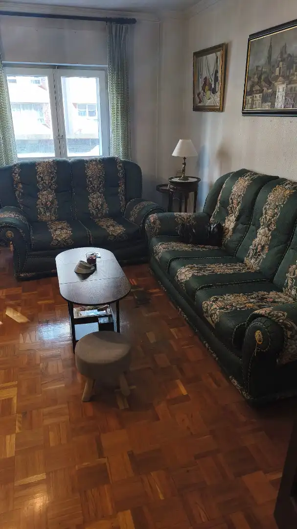 Sala de estar de Piso en venta en Zaragoza con Calefacción, Amueblado y Horno