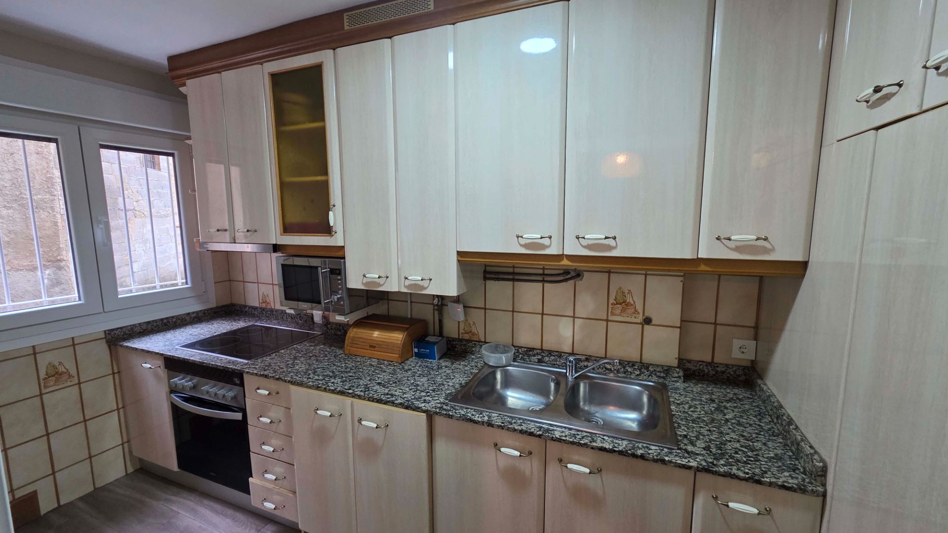 Kitchen of Flat for rent in San Martín del Rey Aurelio  with Heating, Parquet flooring and Furnished