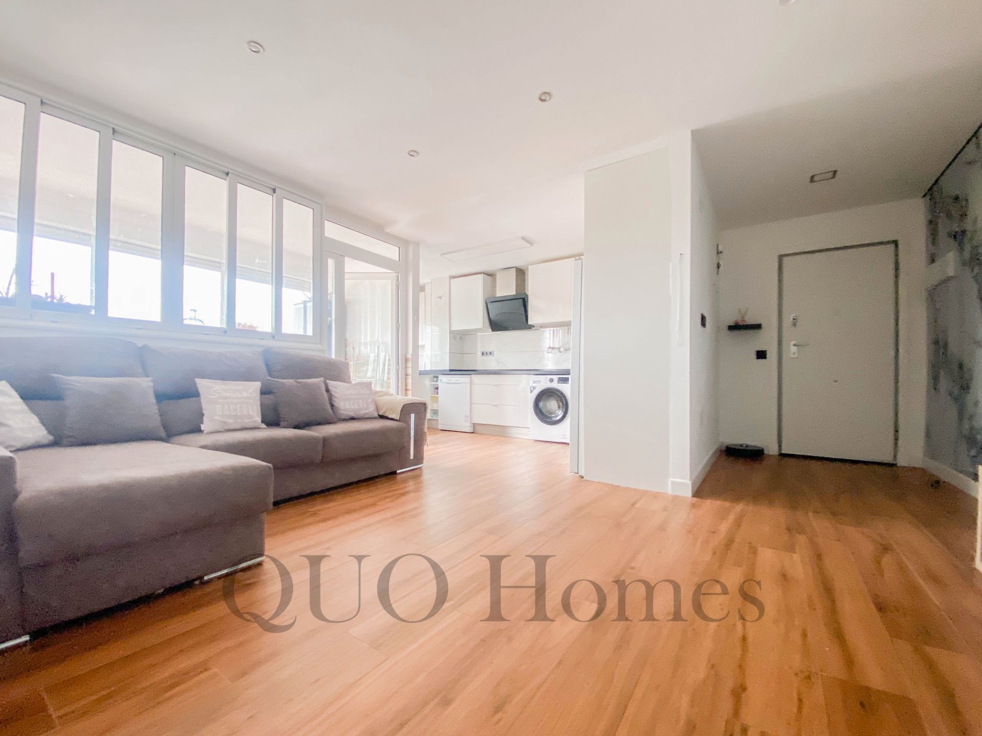 Living room of Flat for sale in Jerez de la Frontera  with Air Conditioner, Terrace and Balcony