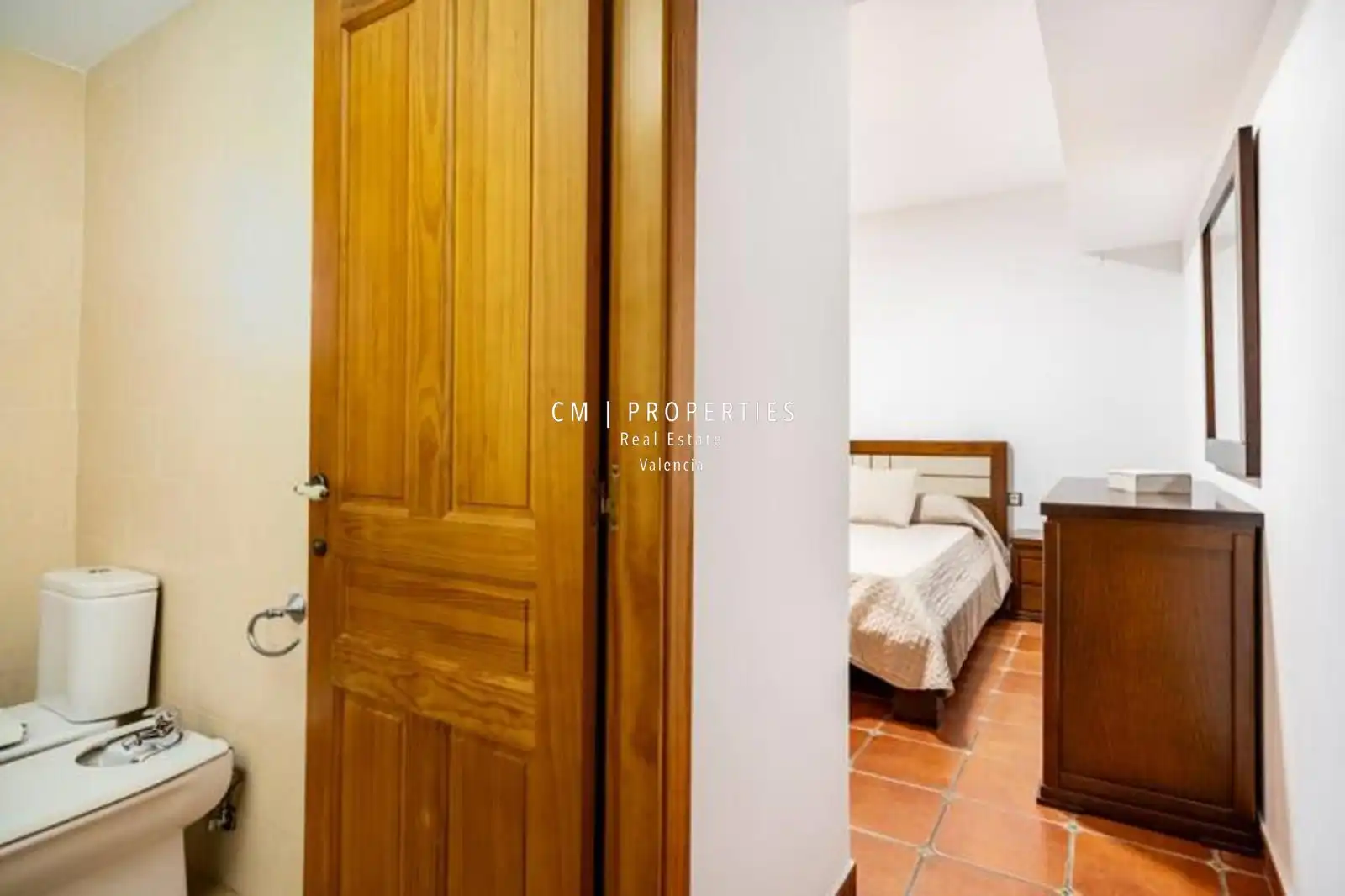 Bedroom of Houses for rent in Riba-roja de Túria  with Air Conditioner, Heating and Terrace