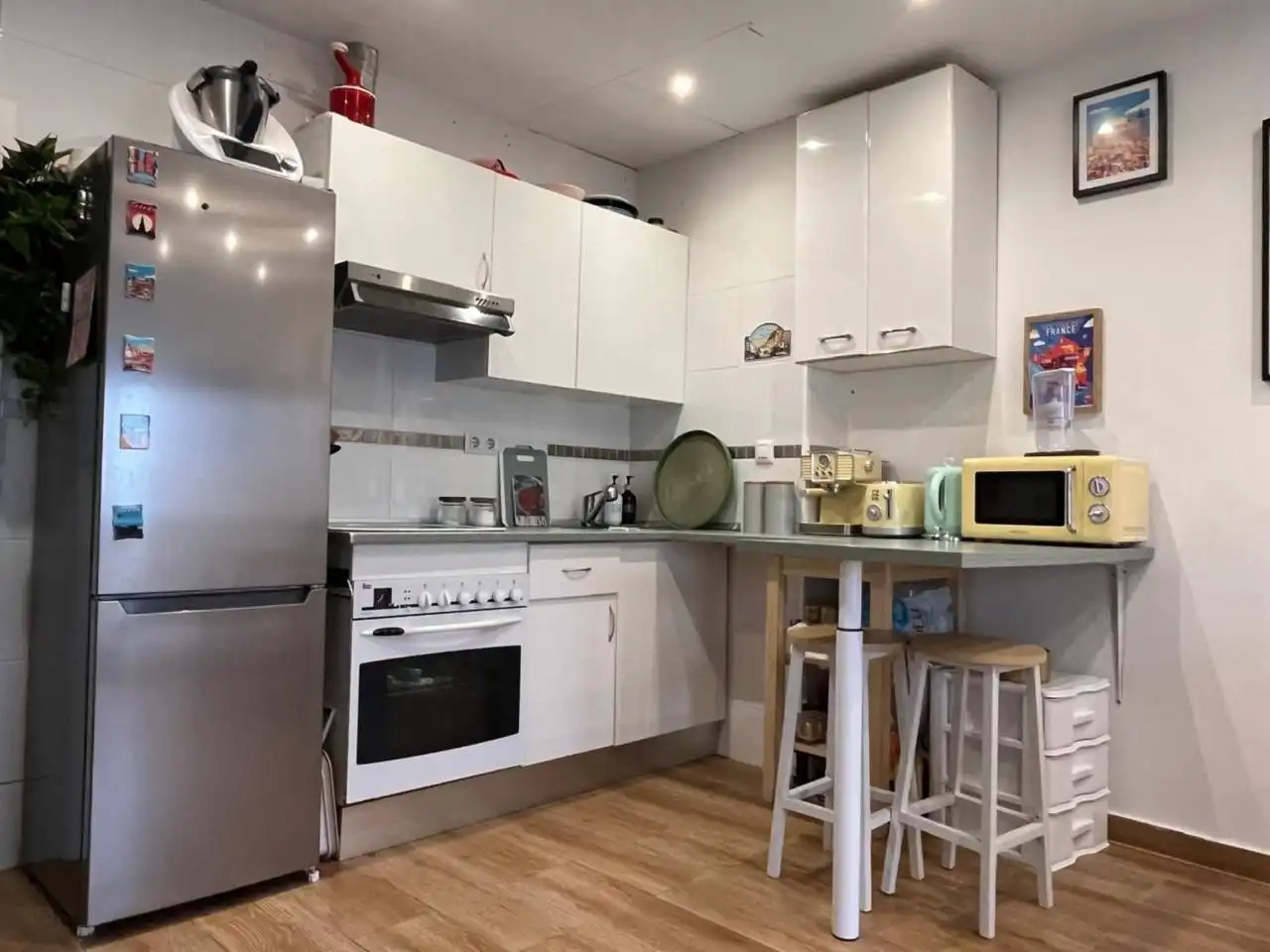 Kitchen of Flat for sale in  Toledo Capital  with Air Conditioner and Terrace