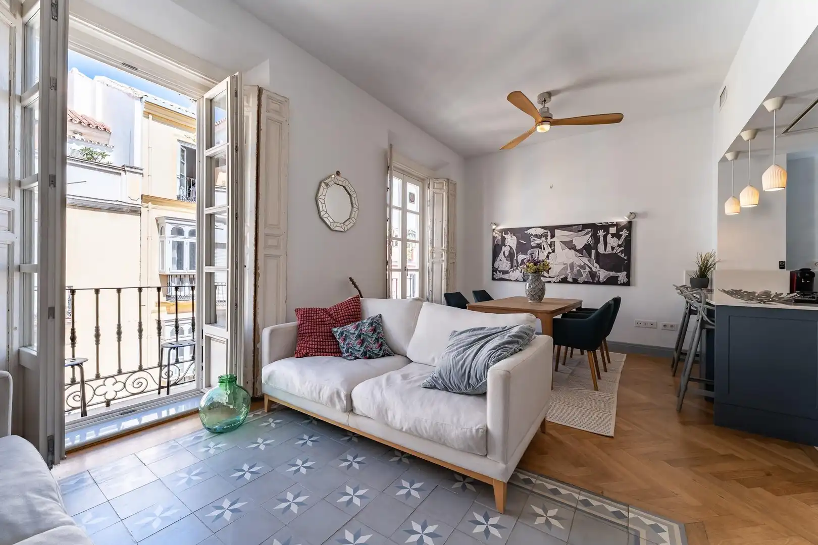 Living room of Flat for sale in Málaga  with Heating