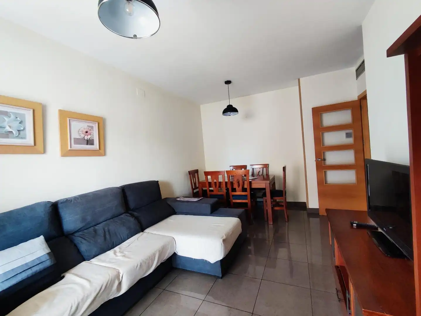 Sala de estar de Apartamento en venta en Benidorm con Aire acondicionado, Calefacción y Jardín privado