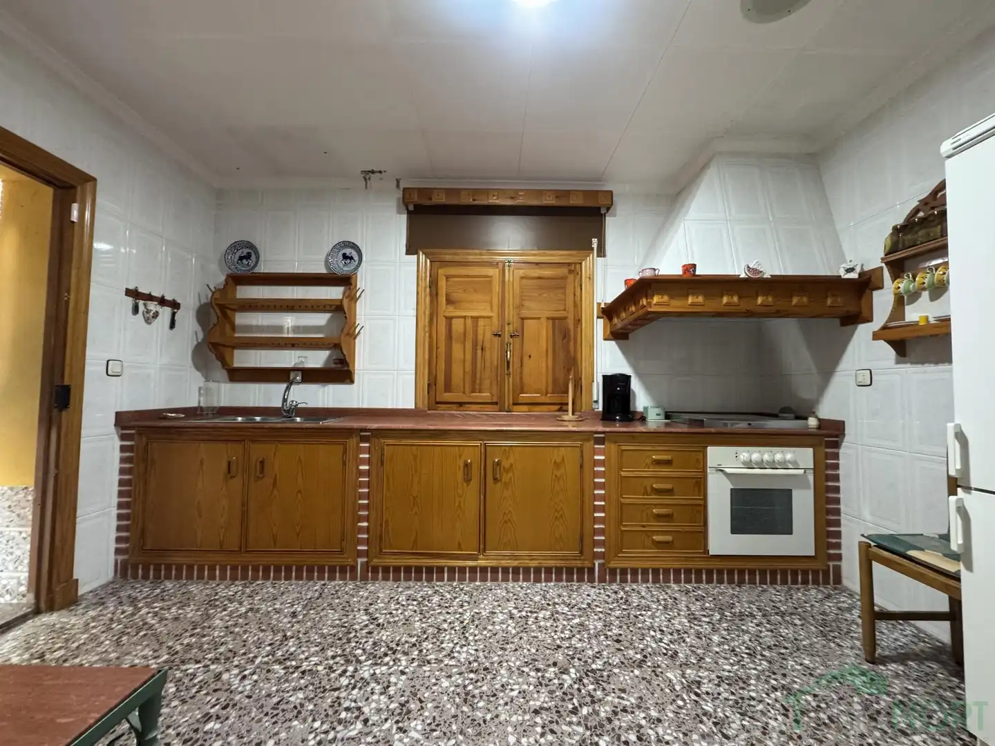 Cuina de Casa o xalet en venda en Alhama de Murcia amb Aire condicionat, Calefacció i Terrassa
