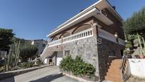 Exterior view of House or chalet for sale in Castelldefels  with Air Conditioner, Heating and Private garden