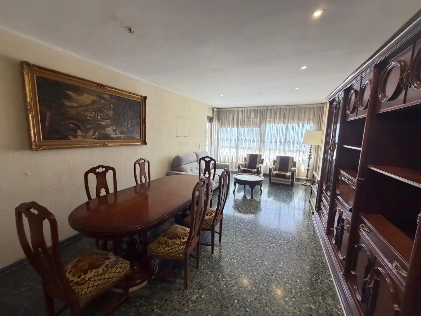 Dining room of Flat for sale in Lleida  with Air Conditioner, Heating and Storage room