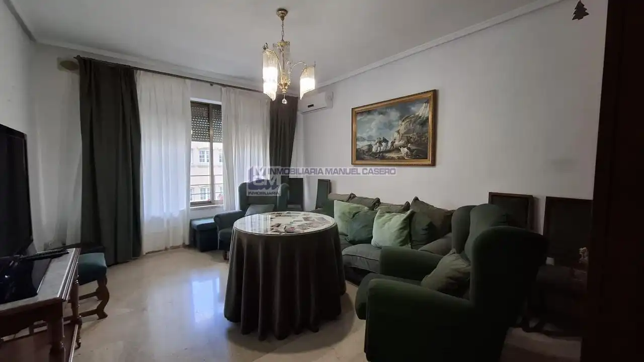 Sala de estar de Piso en venta en Cáceres con Calefacción y Terraza
