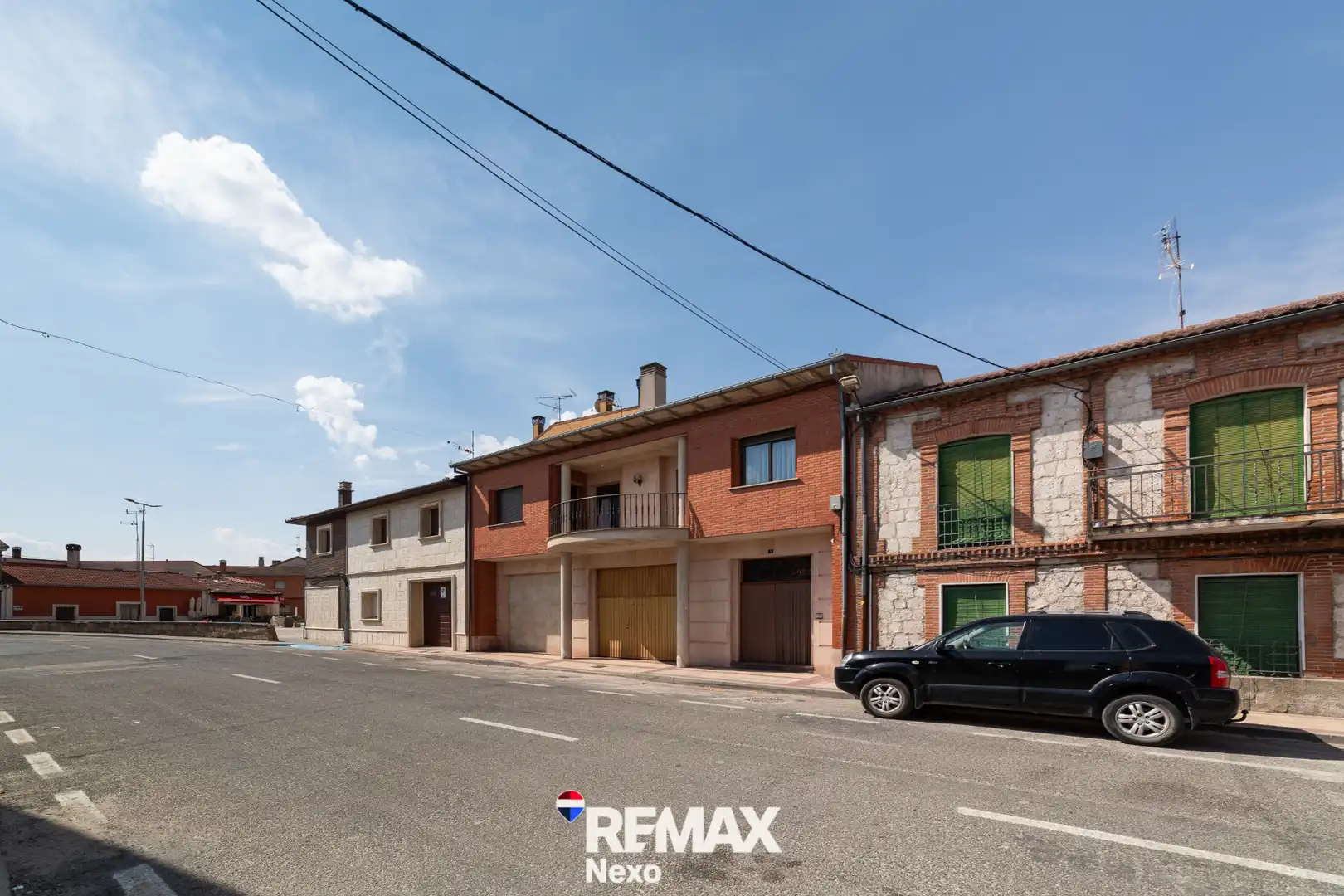 Vista exterior de Casa adosada en venta en Villaverde de Íscar con Aire acondicionado, Calefacción y Jardín privado