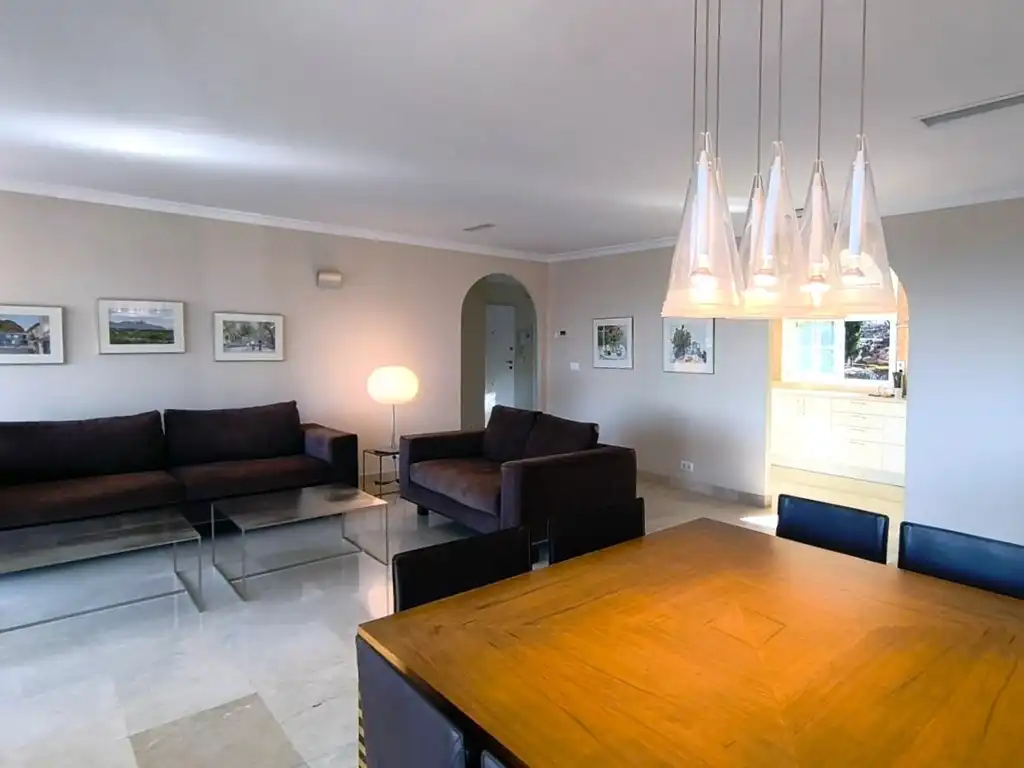 Wohnzimmer von Dachboden zum Verkauf in Dénia mit Klimaanlage, Heizung und Terrasse