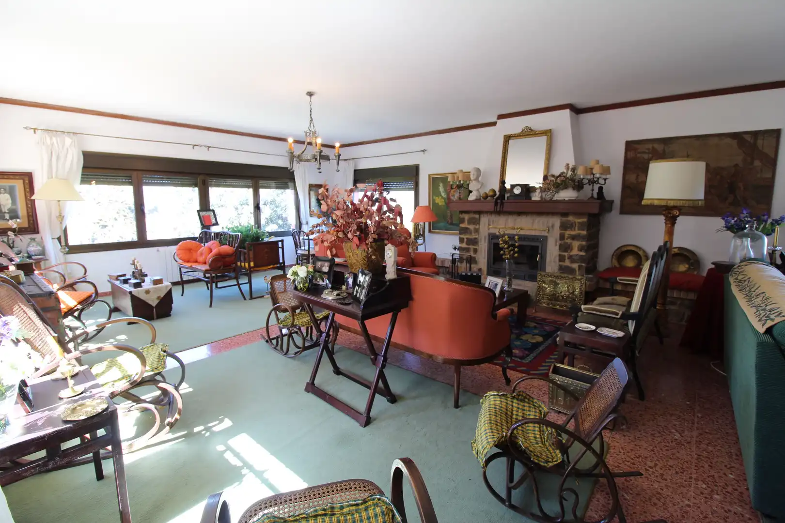 Sala de estar de Casa o chalet en venta en Sinarcas con Terraza