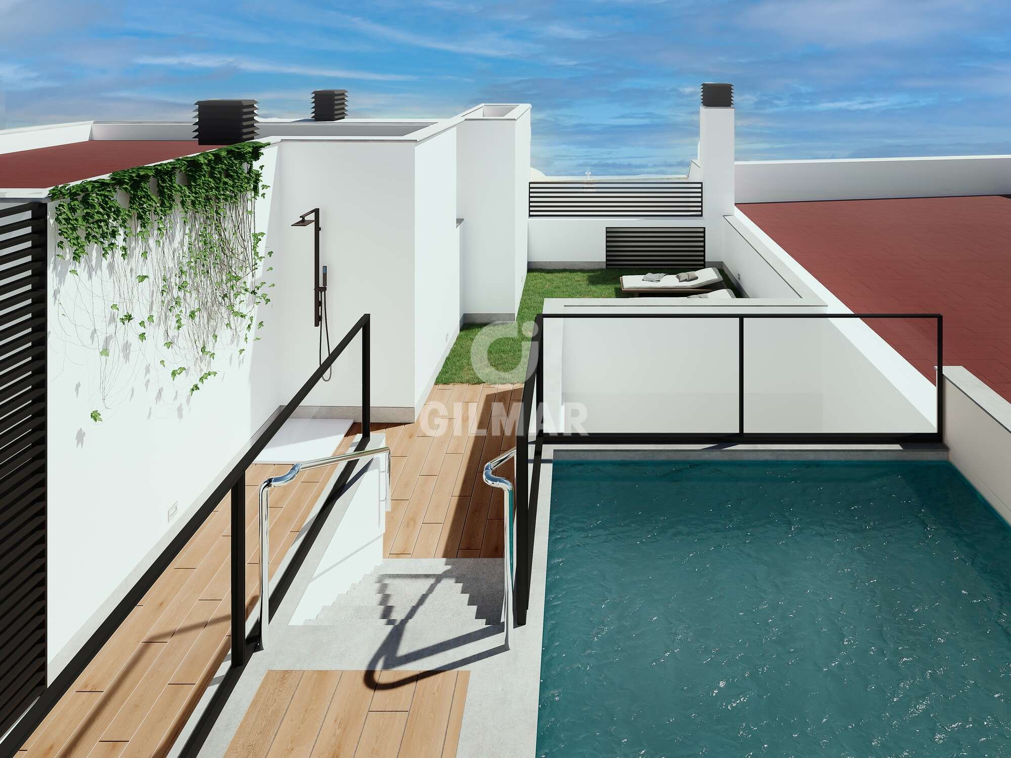 Piscina de Àtic en venda en  Sevilla Capital amb Calefacció, Traster i Piscina