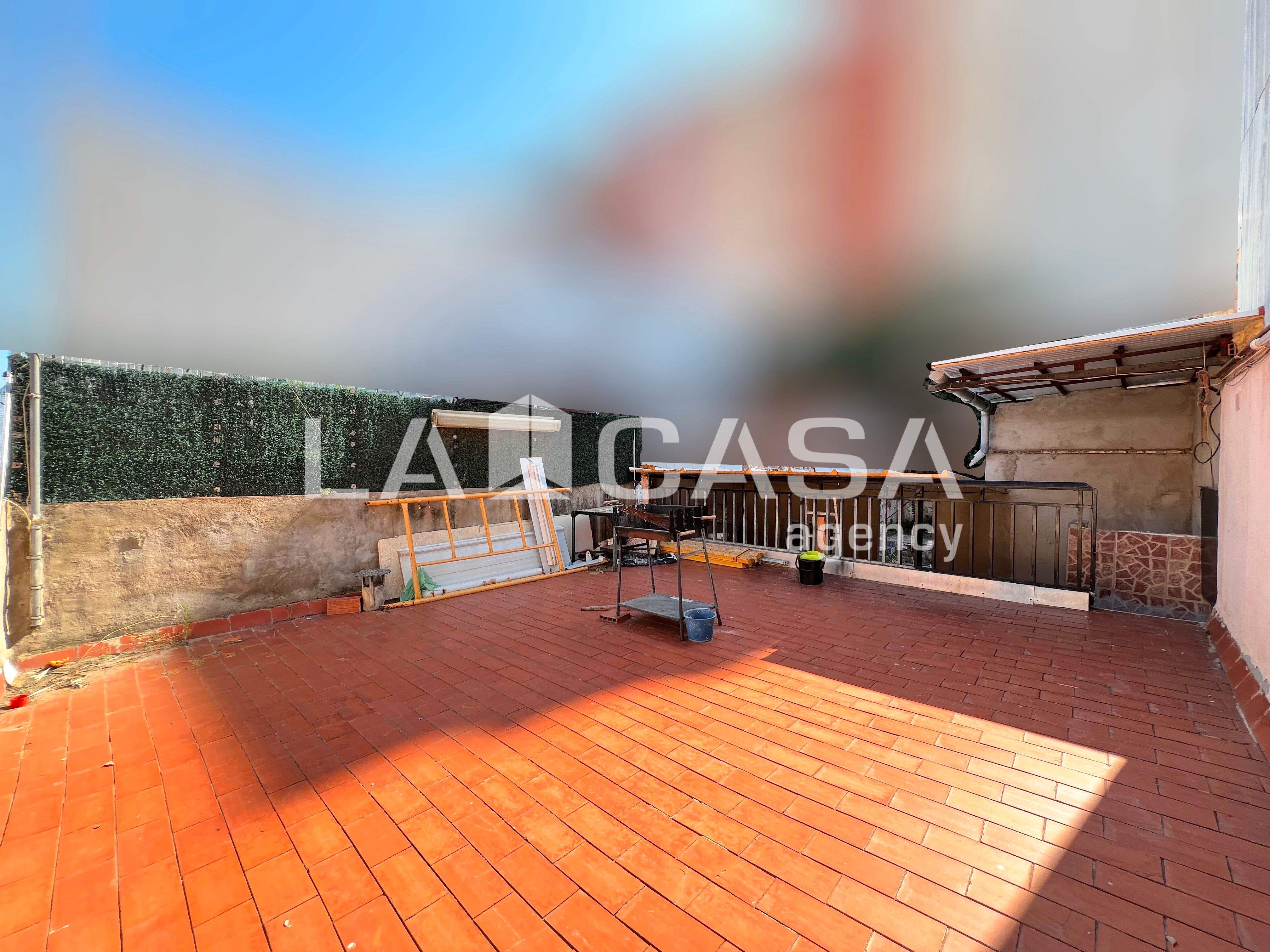 Terrace of Single-family semi-detached for sale in Badalona  with Heating, Terrace and Storage room
