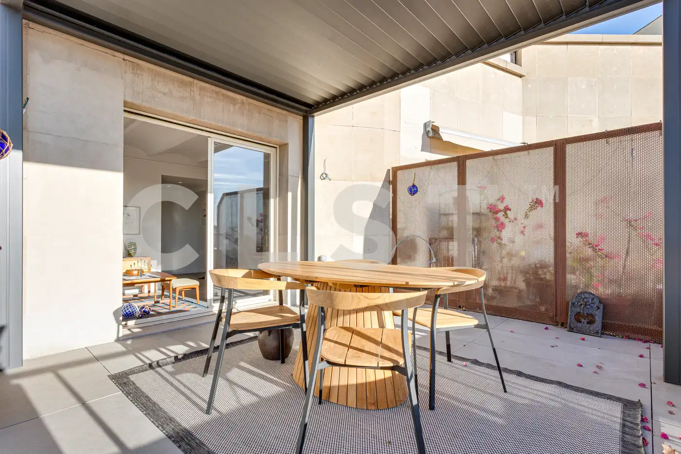 Terrasse von Dachboden zur Miete in Barcelona mit Klimaanlage, Heizung und Terrasse