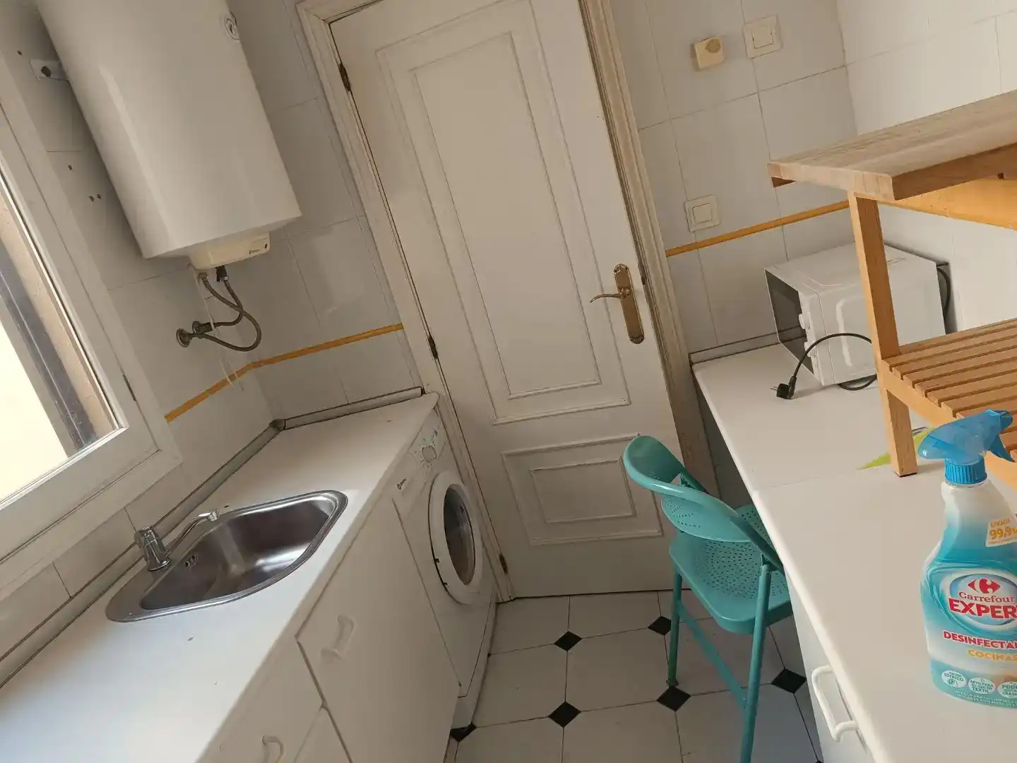 Küche von Maisonette zur Miete in Valladolid Capital mit Klimaanlage