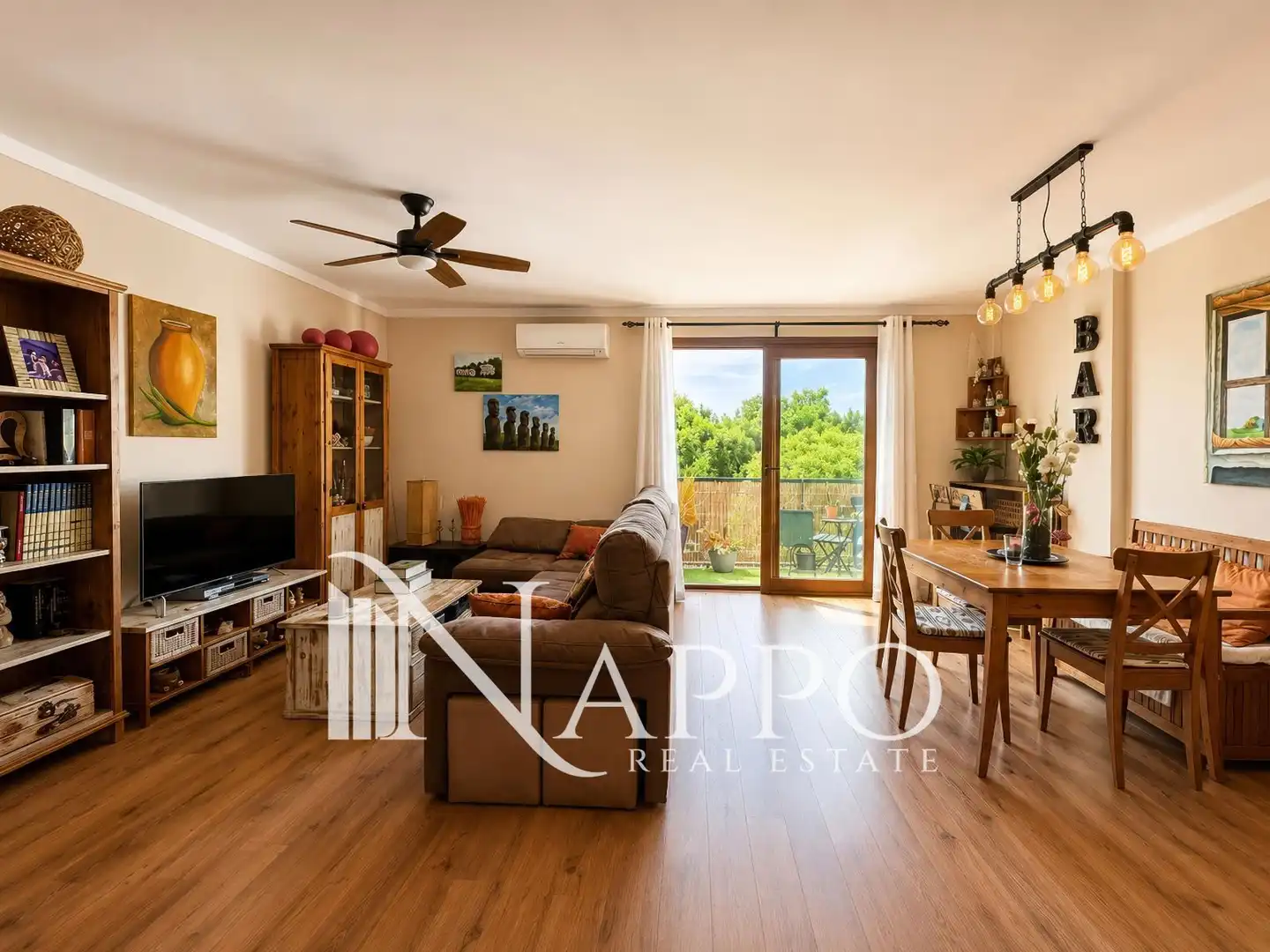 Sala d'estar de Dúplex en venda en  Palma de Mallorca amb Aire condicionat, Calefacció i Terrassa