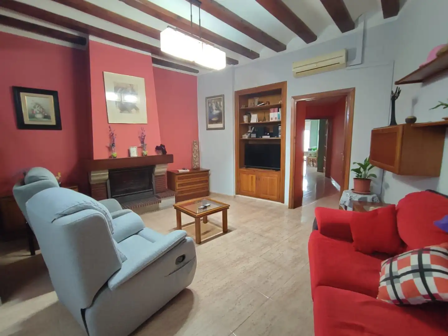 Sala de estar de Casa o chalet en venta en Sueca con Aire acondicionado y Terraza