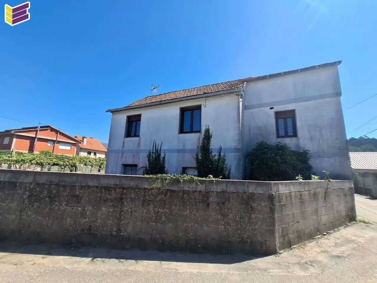 Vista exterior de Casa o chalet en venta en Mos con Calefacción y Jardín privado