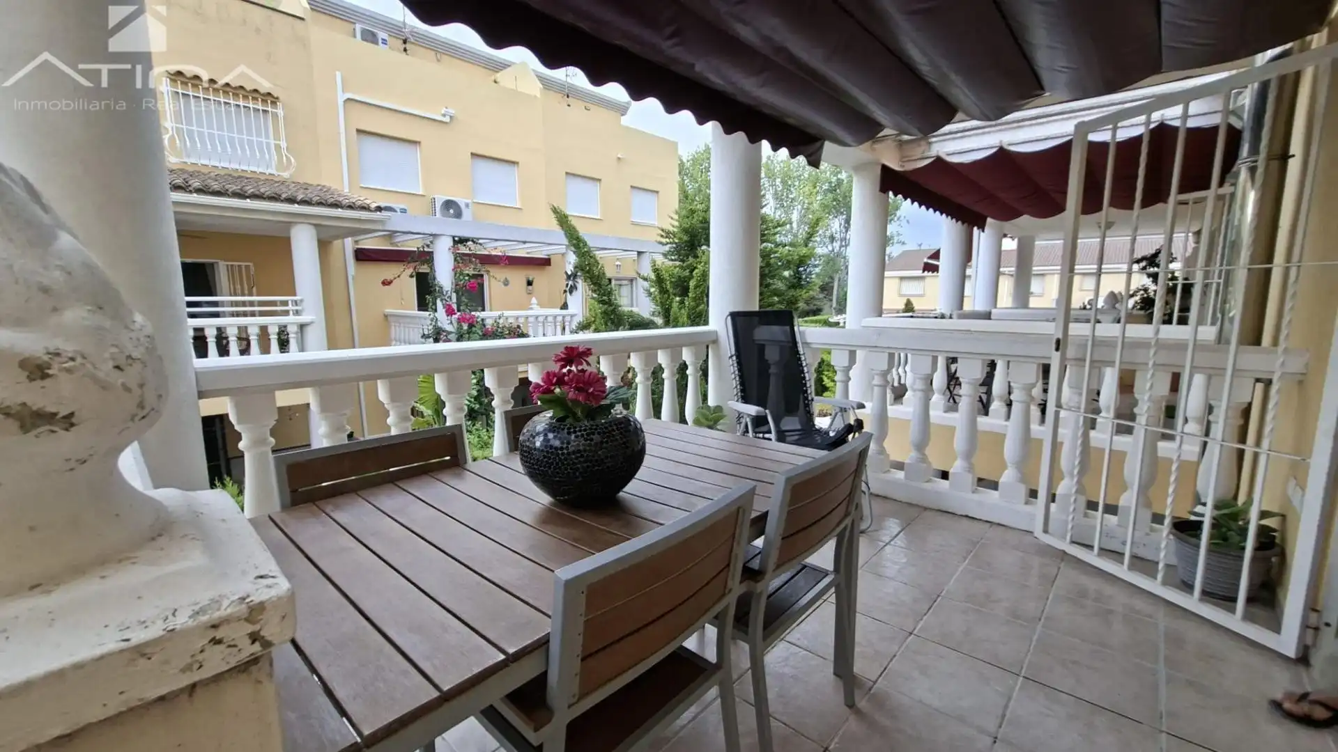 Terrassa de Casa adosada en venda en Daimús amb Aire condicionat, Calefacció i Terrassa