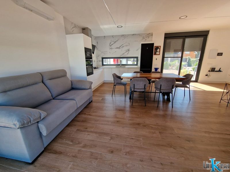 Sala de estar de Casa o chalet en venta en Linares con Jardín privado y Piscina