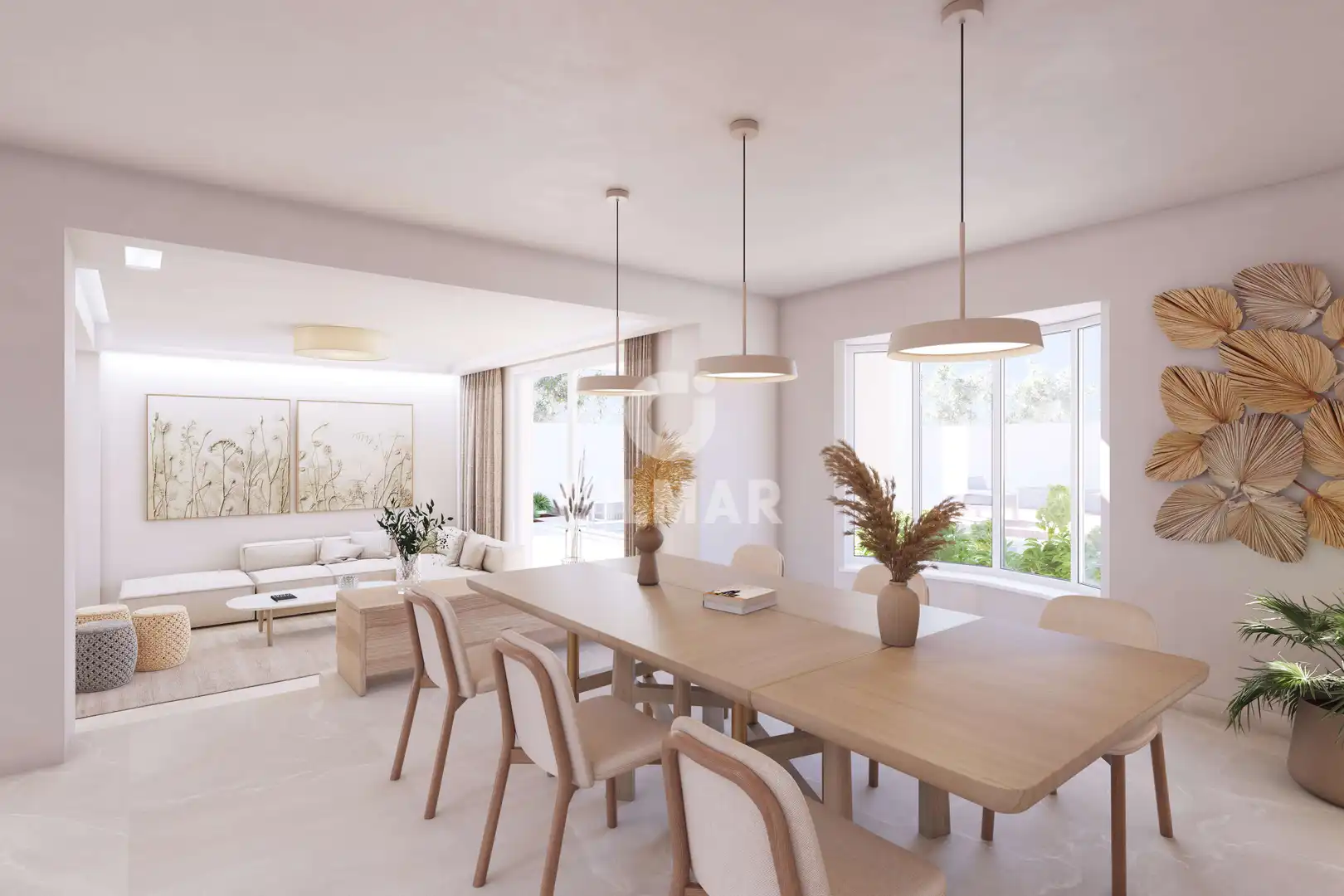 Comedor de Casa o chalet en venta en Benalmádena con Calefacción, Jardín privado y Piscina
