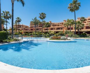 Exterior view of Planta baja for sale in Estepona  with Air Conditioner, Heating and Terrace