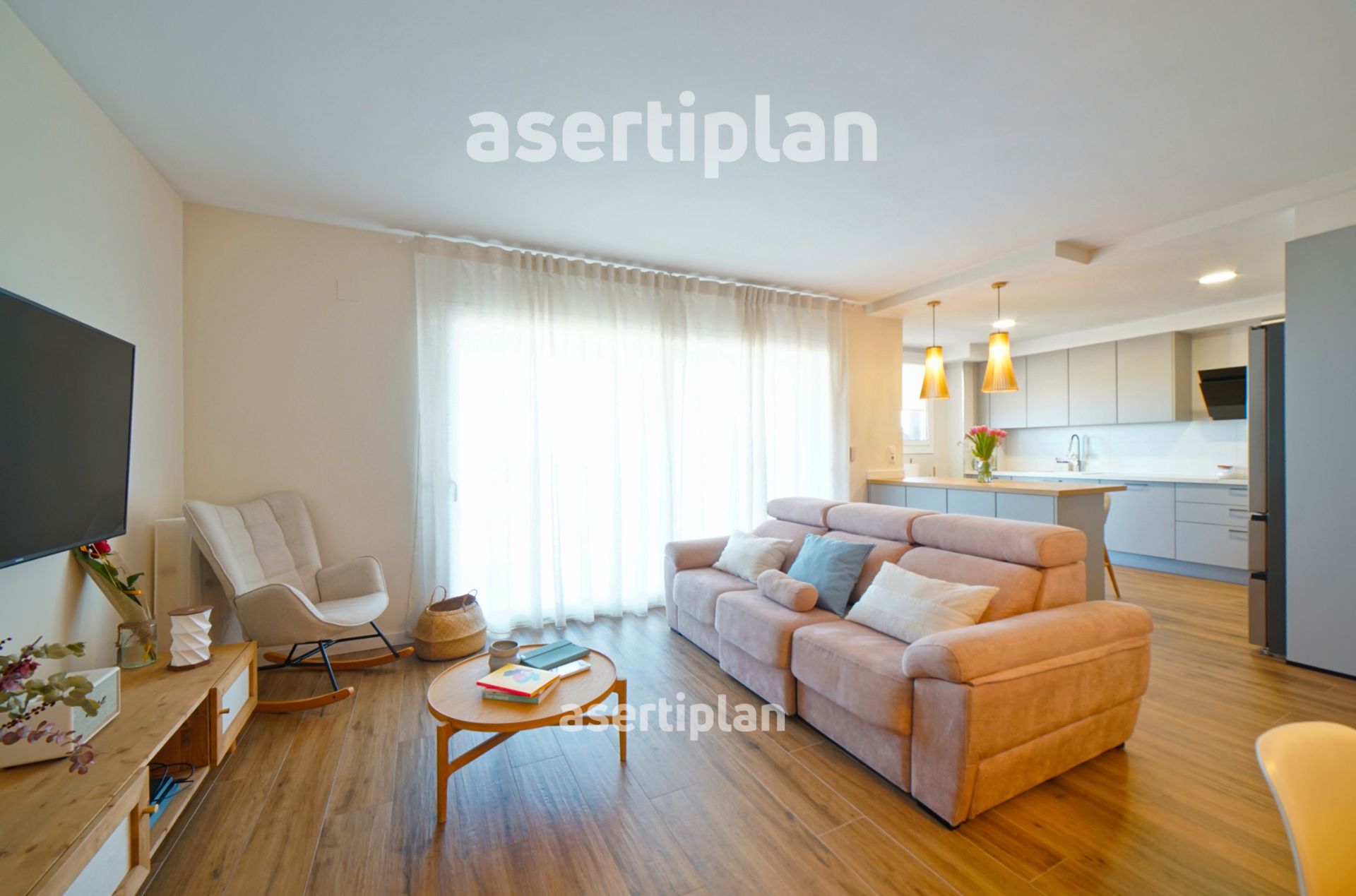 Bedroom of Flat to rent in Mataró  with Air Conditioner, Heating and Parquet flooring