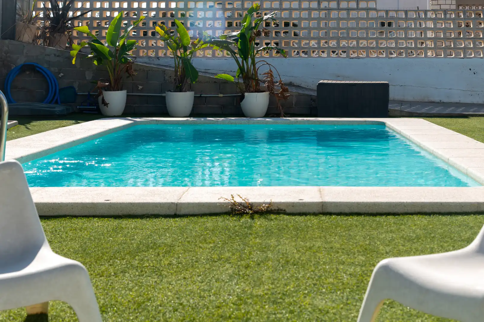 Piscina de Casa o xalet en venda en Almazora / Almassora amb Jardí privat, Terrassa i Traster