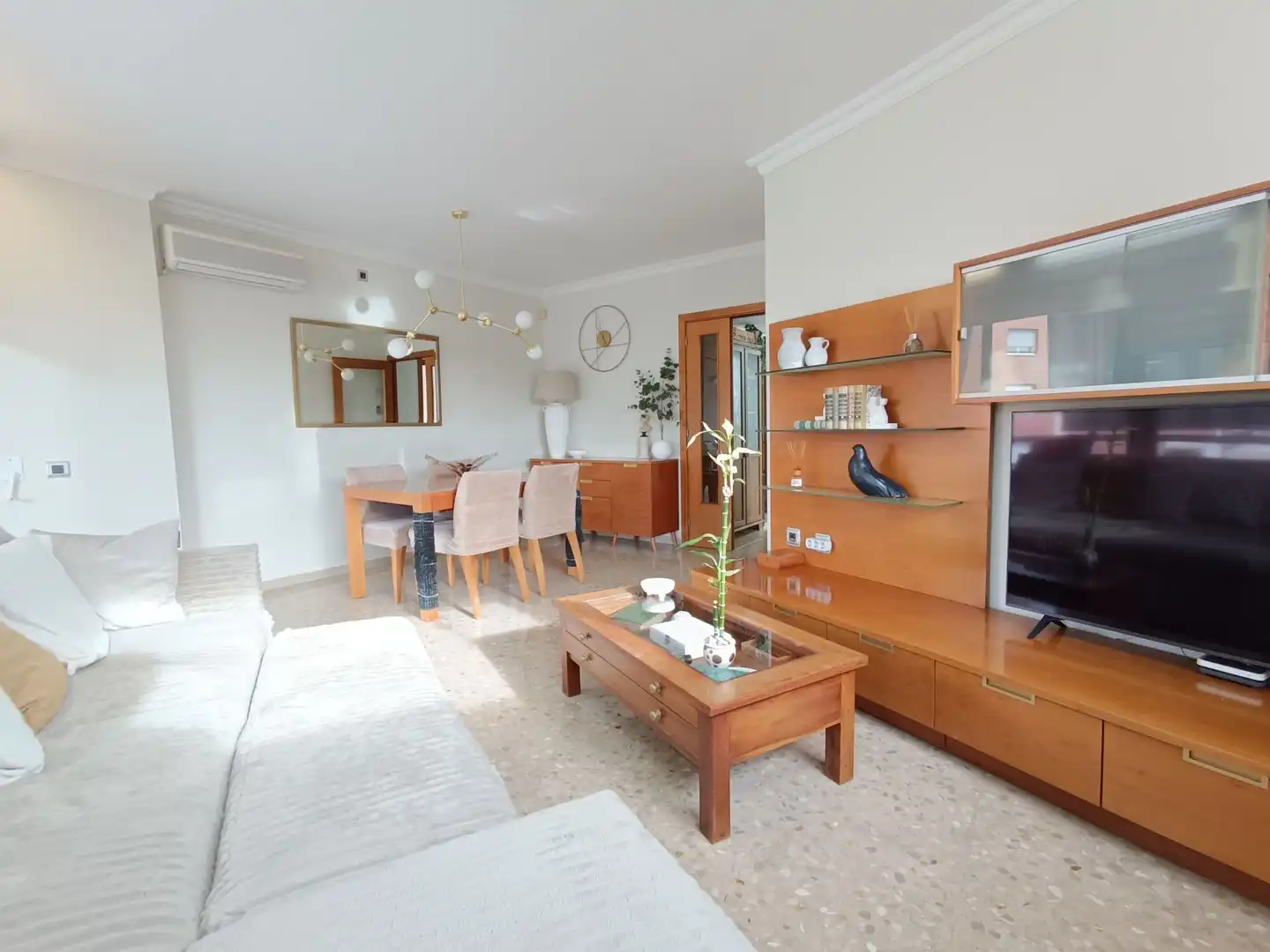 Living room of Attic for sale in Badalona  with Air Conditioner, Heating and Private garden