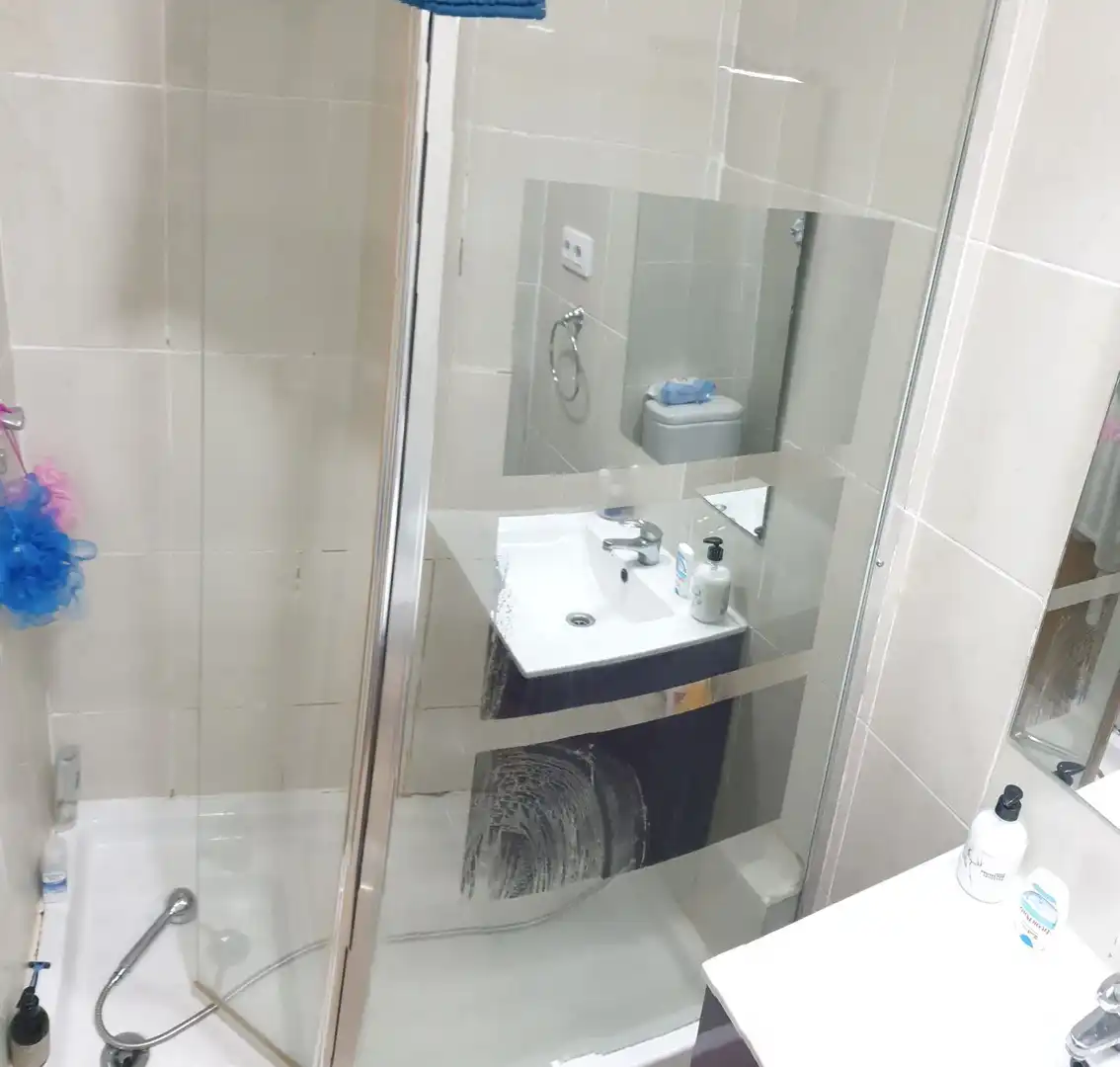 Bathroom of Flat for rent in Murcia  with Air Conditioner, Heating and Private garden