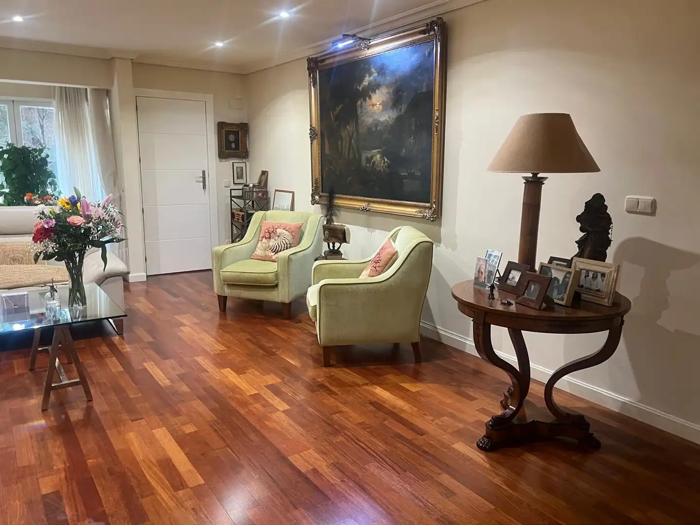 Sala de estar de Piso en venta en Zaragoza con Aire acondicionado, Calefacción y Parquet