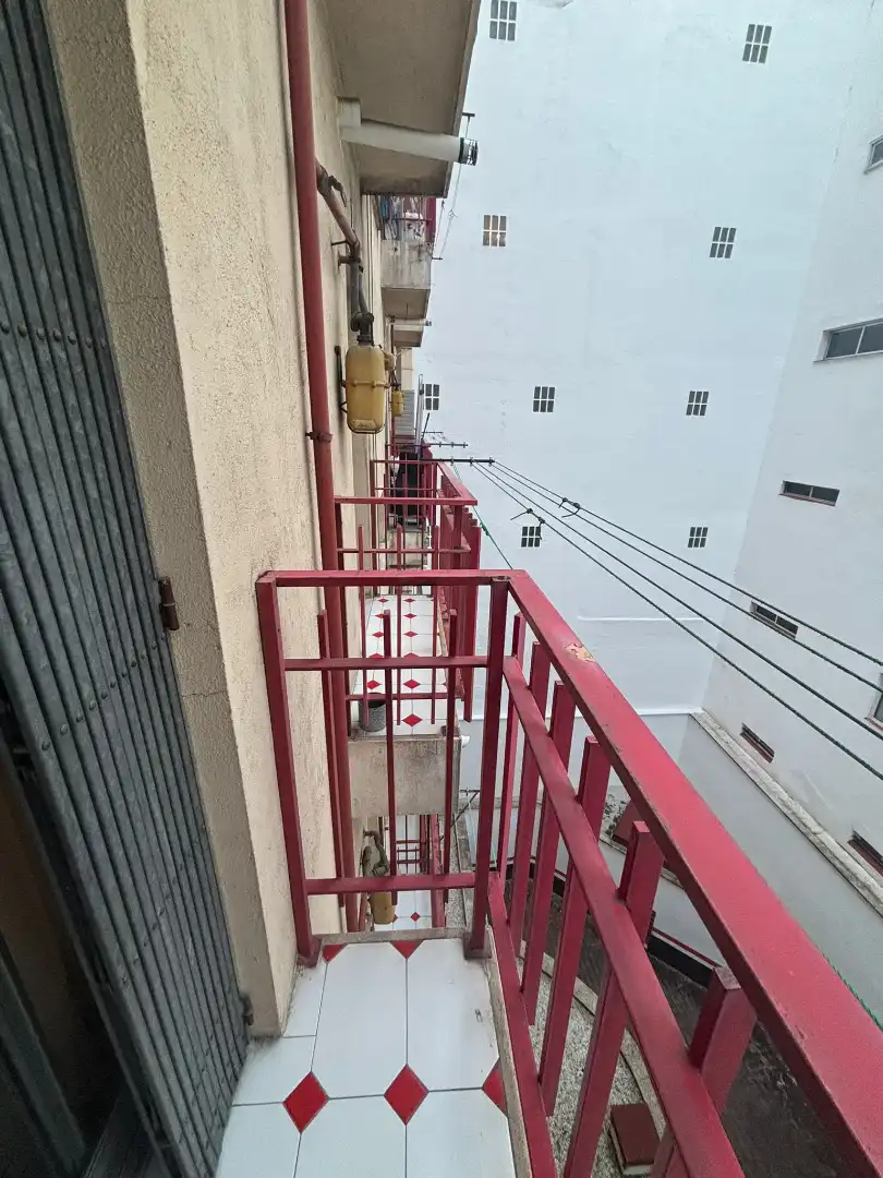 Balcony of Flat for rent in Madrid  with Air Conditioner, Heating and Furnished