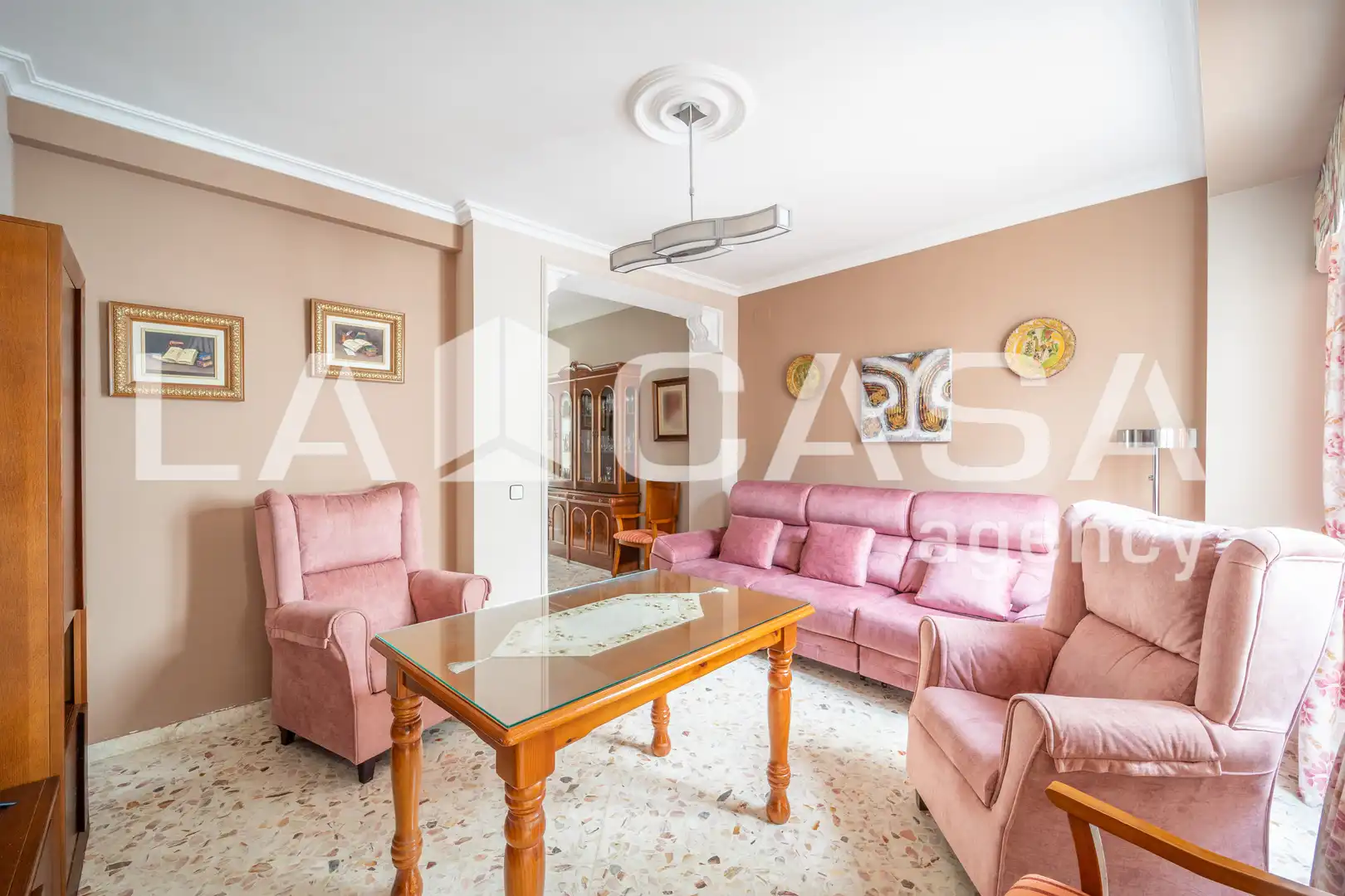 Wohnzimmer von Haus oder Chalet zum Verkauf in Dos Hermanas mit Terrasse, Abstellraum und Balkon