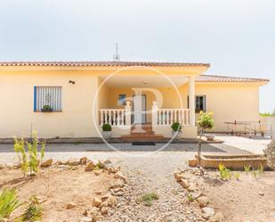 Exterior view of House or chalet for sale in Albalat dels Tarongers  with Air Conditioner, Heating and Private garden