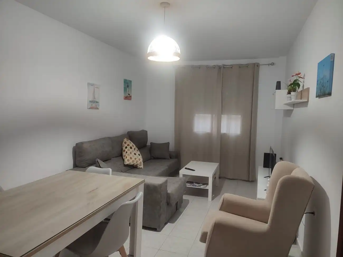 Living room of Apartments for rent in Conil de la Frontera  with Air Conditioner and Heating
