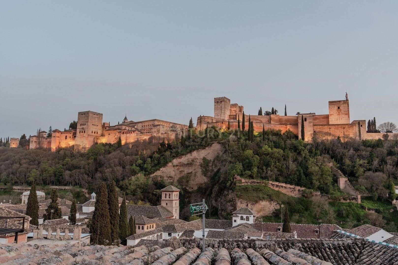 Exterior view of House or chalet for sale in  Granada Capital  with Air Conditioner, Terrace and Furnished