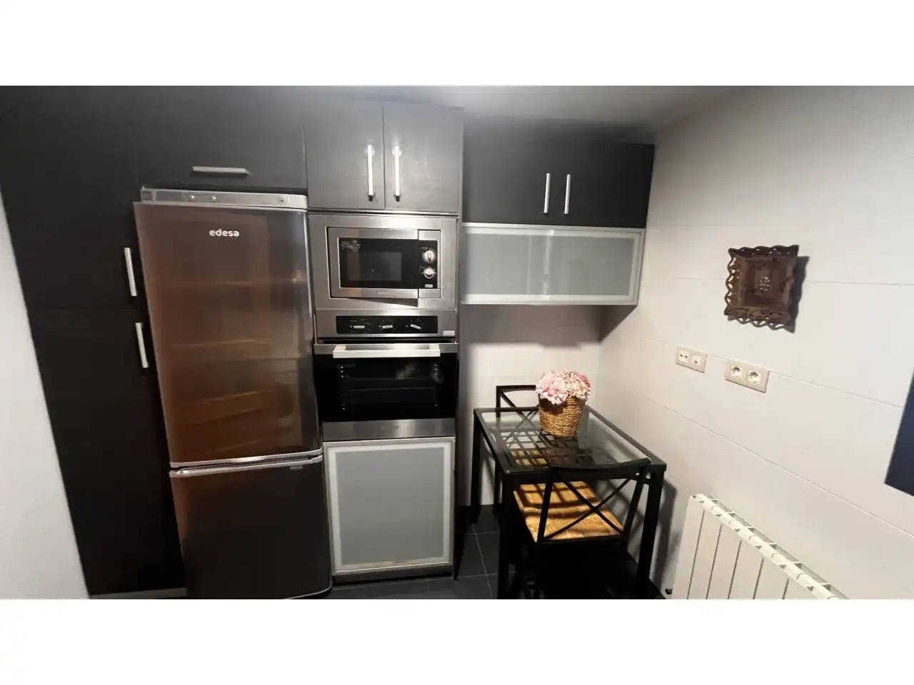 Küche von Wohnung zum Verkauf in Medina de Pomar mit Heizung, Abstellraum und Möbliert