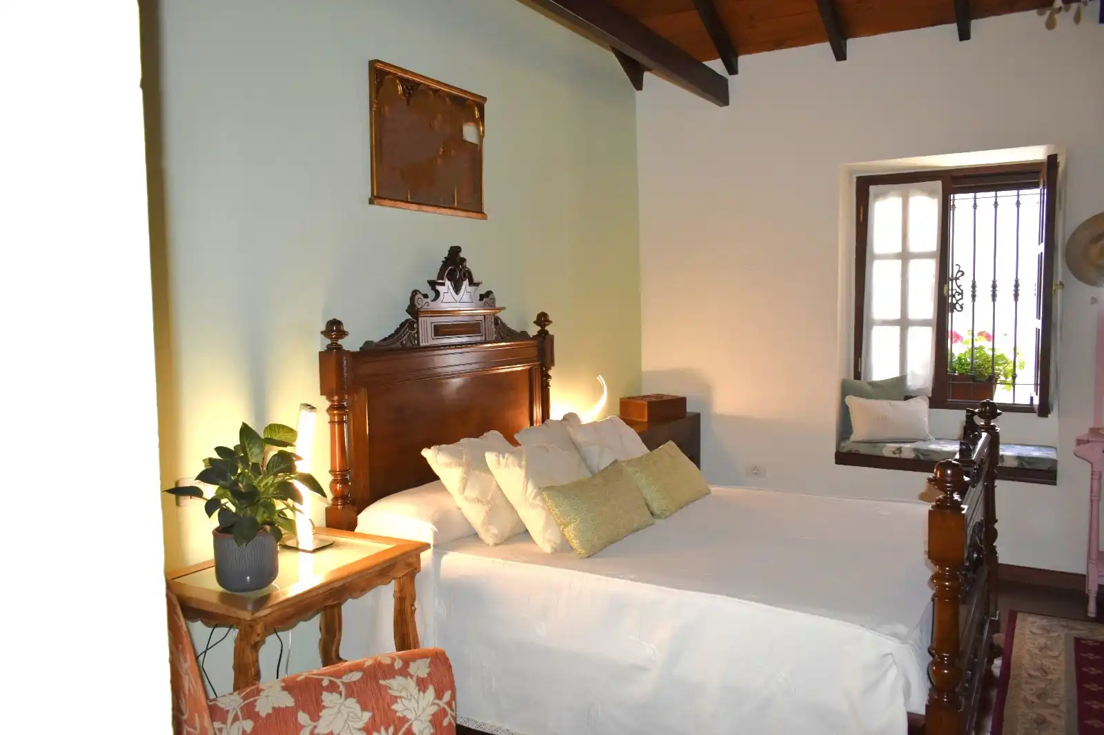 Habitación de Casa adosada en venta en Teror con Parquet, Terraza y Amueblado