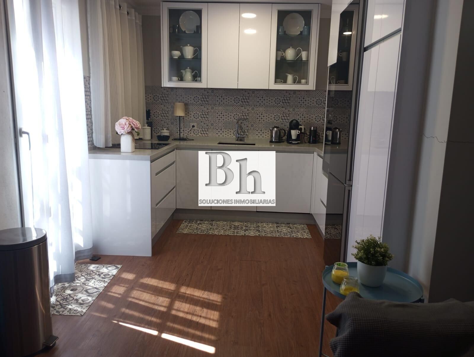 Kitchen of Single-family semi-detached for sale in Málaga Capital  with Parquet flooring and Terrace