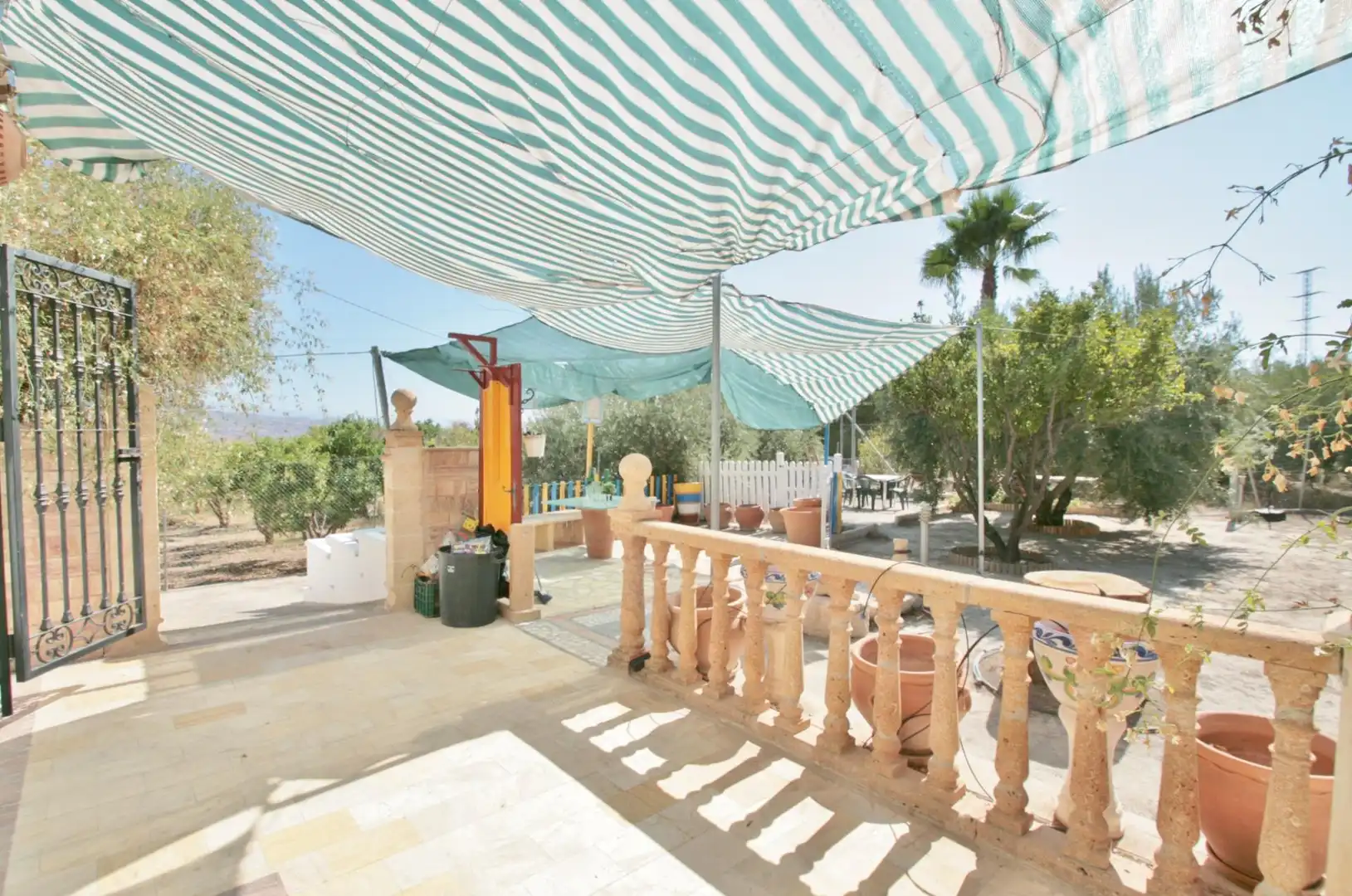 Terraza de Casa o chalet en venta en Alhama de Almería con Aire acondicionado, Jardín privado y Trastero