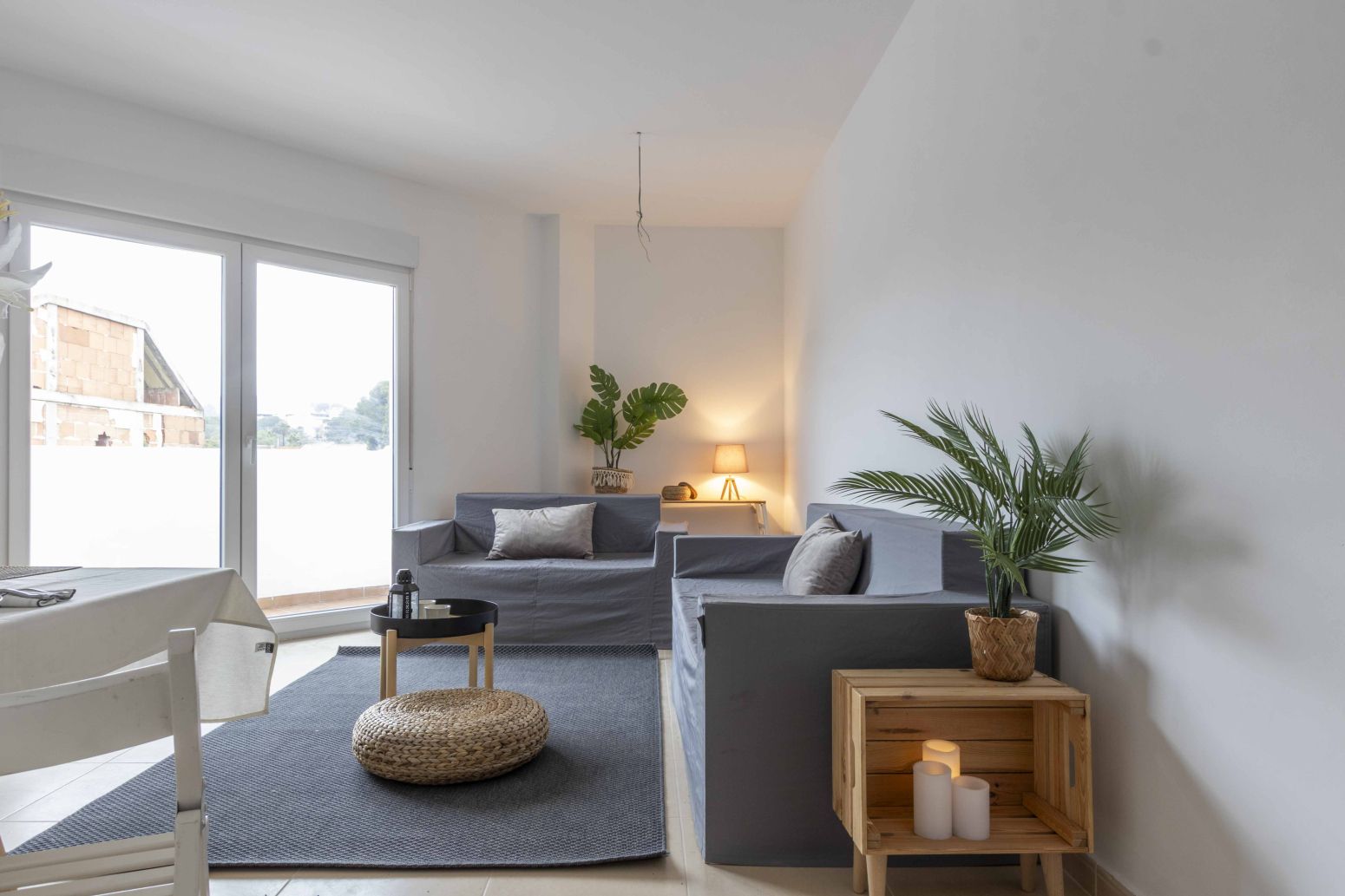 Sala de estar de Piso en venta en Náquera con Calefacción, Trastero y Balcón