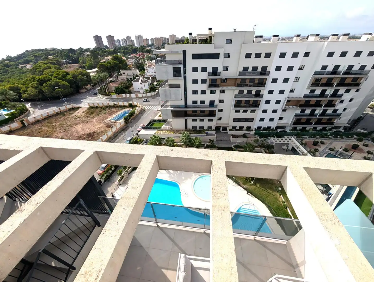Schwimmbecken von Dachboden zum Verkauf in Orihuela mit Klimaanlage, Heizung und Terrasse