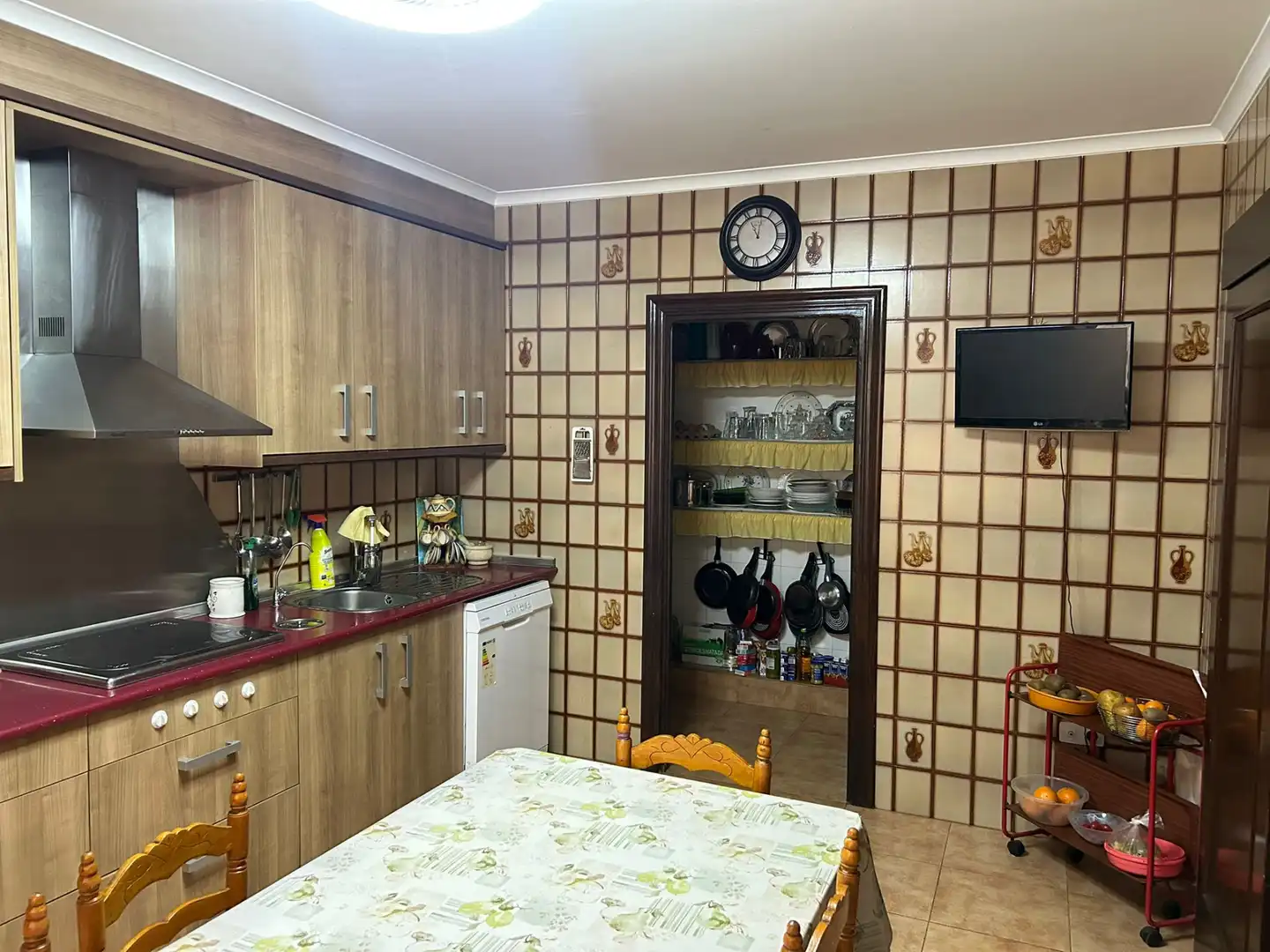 Kitchen of Flat for sale in Villarrobledo  with Heating and Furnished