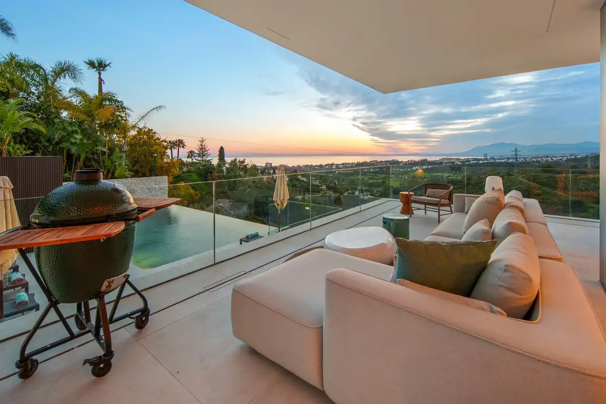 Terrace of Houses for sale in Marbella  with Private garden, Terrace and Storage room