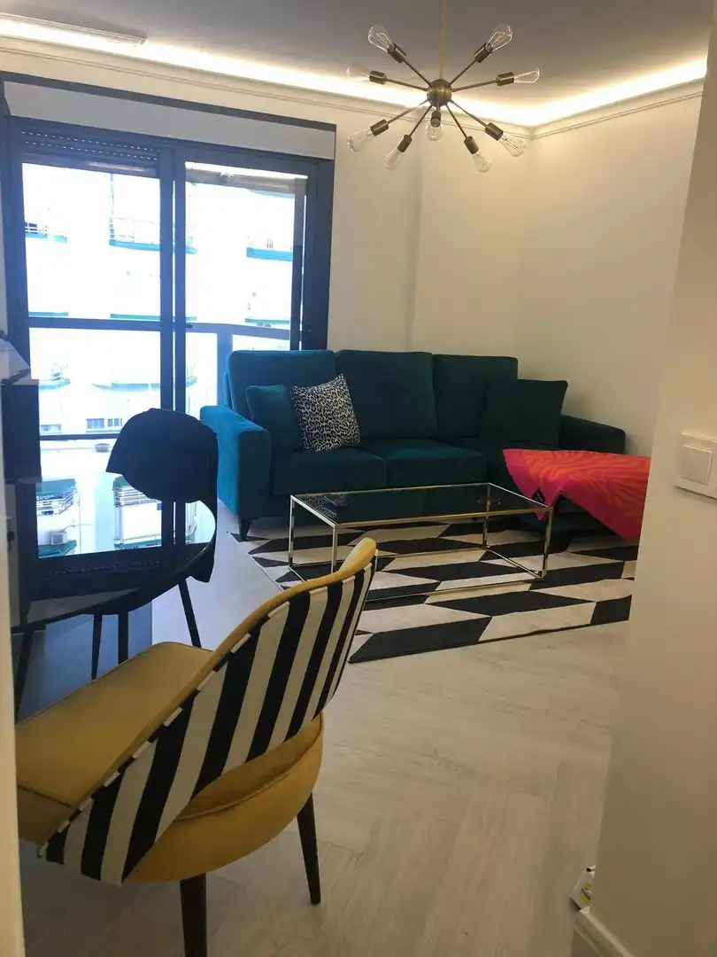 Wohnzimmer von Wohnung zum Verkauf in Algeciras mit Klimaanlage
