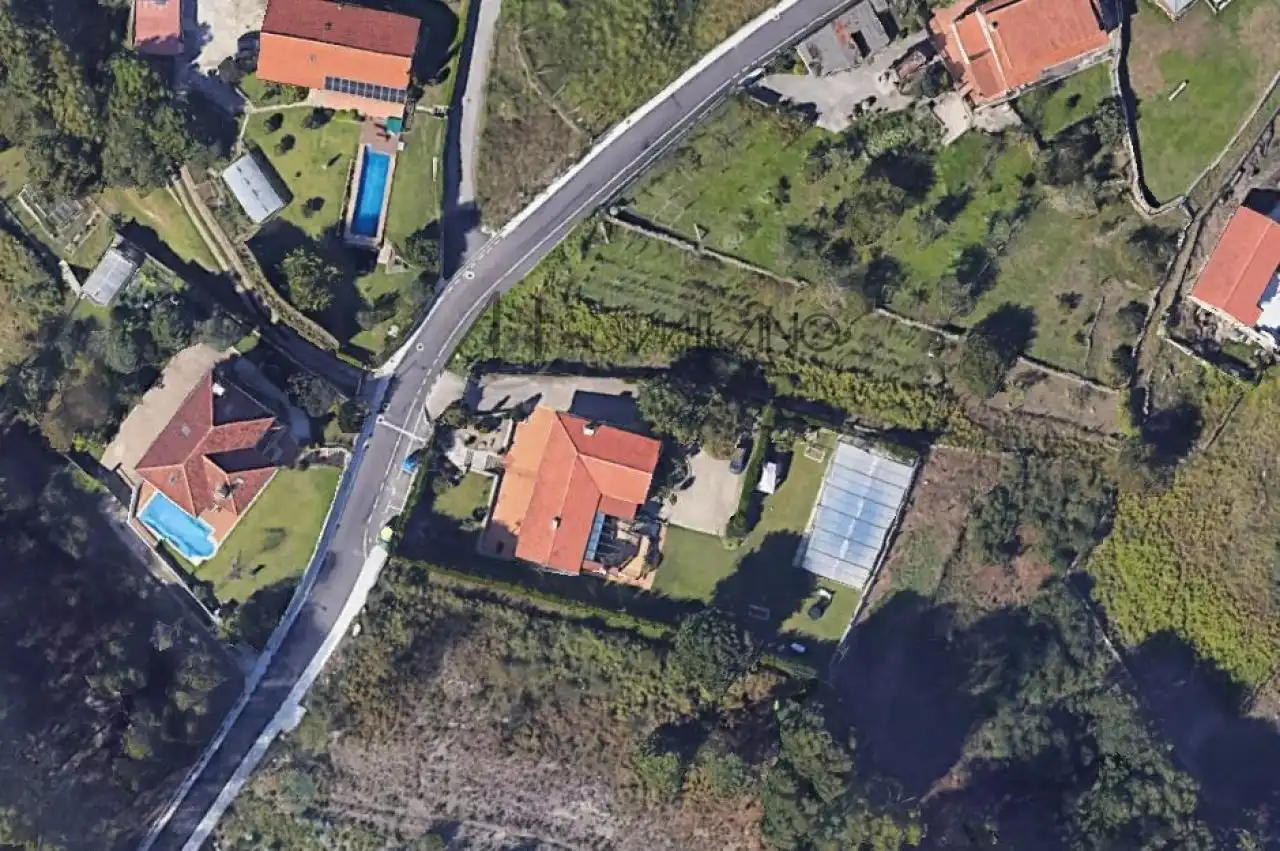 Vista exterior de Casa o chalet en venta en Poio con Calefacción, Jardín privado y Parquet