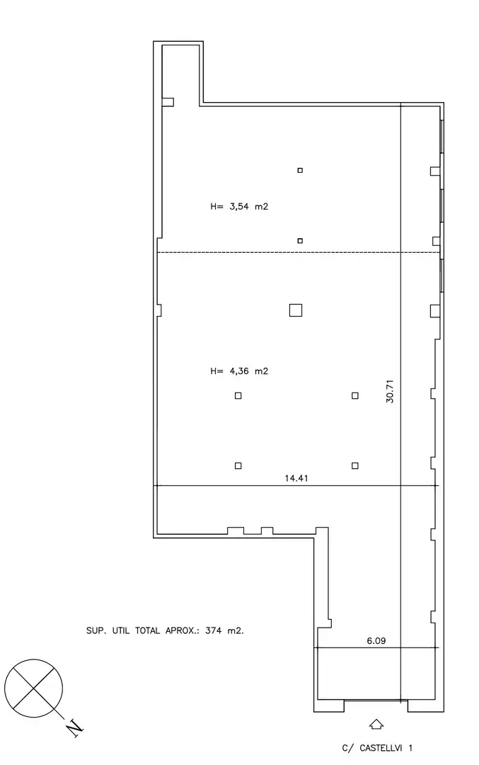 Gewerbefläche zum Verkauf in Calle Castellvi, imagen 7