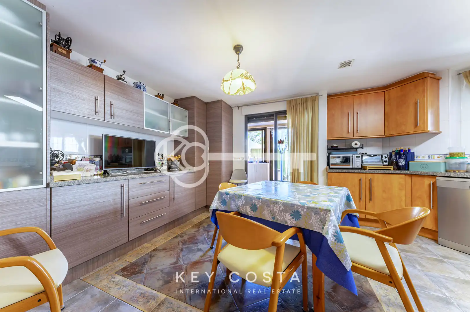 Kitchen of Flat for sale in Alicante / Alacant  with Air Conditioner, Heating and Private garden