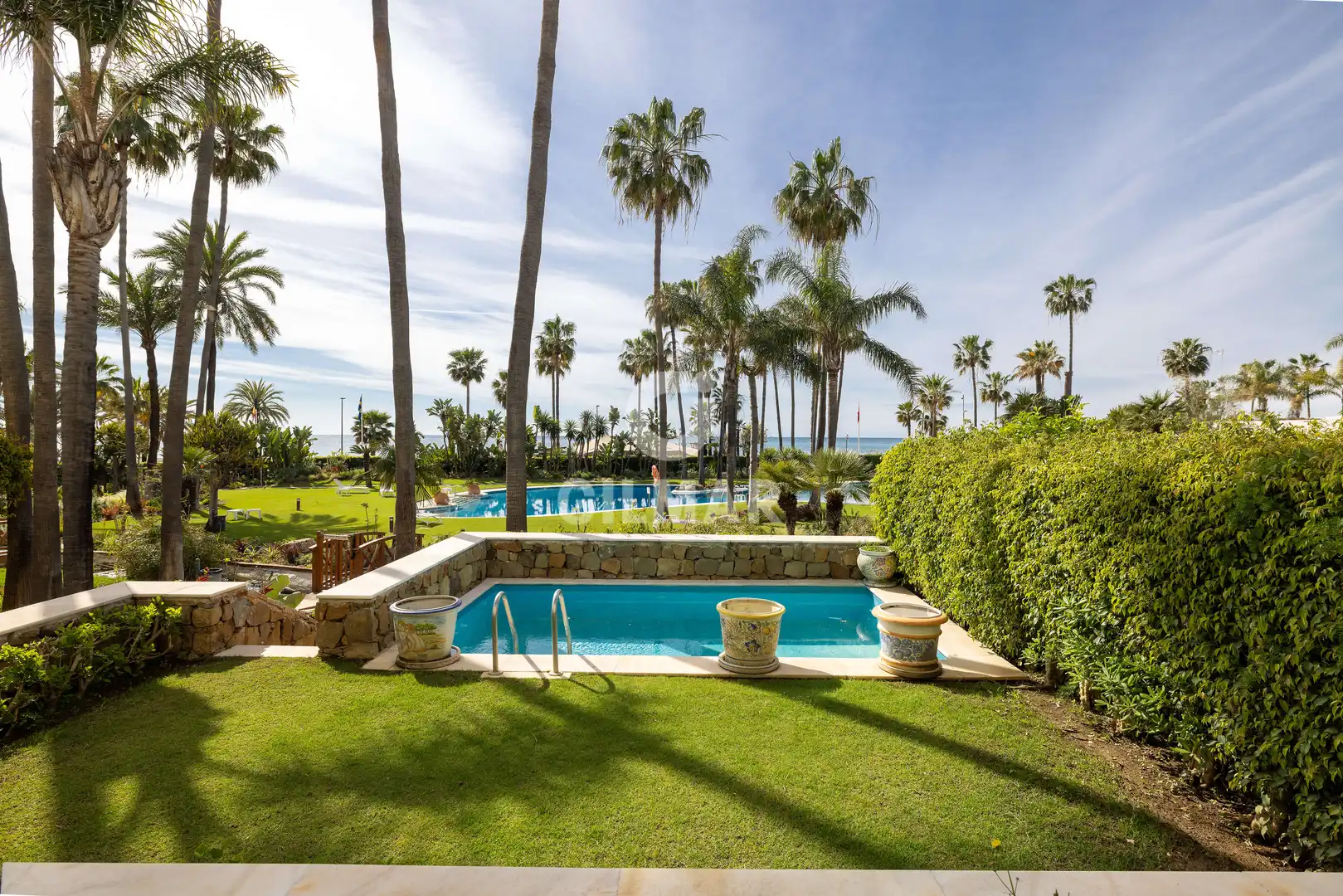 Jardín de Apartamento en venta en Marbella con Calefacción, Jardín privado y Trastero