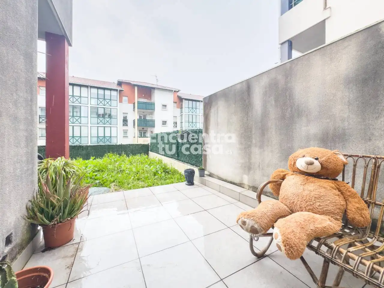 Terrasse von Wohnung zum Verkauf in Hendaye mit Heizung, Privatgarten und Terrasse